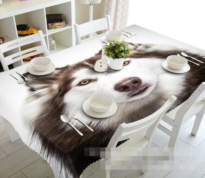 3D Funny Dog 873 Tablecloths Wallpaper AJ Wallpaper 