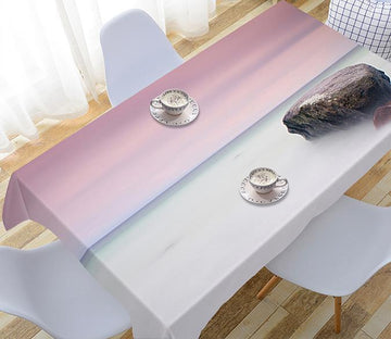 3D Misty Sea Stones 553 Tablecloths Wallpaper AJ Wallpaper 