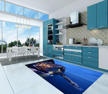 3D Cinque Terre Italy 589 Kitchen Mat Floor Mural Wallpaper AJ Wallpaper 