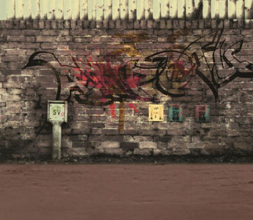 Wall Graffiti Wallpaper AJ Wallpaper 