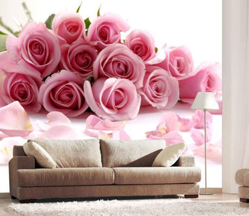 Pink Roses Wallpaper AJ Wallpaper 
