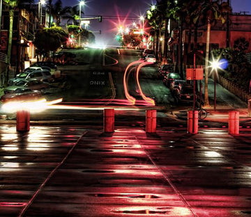 Colorful Night City Wallpaper AJ Wallpapers 