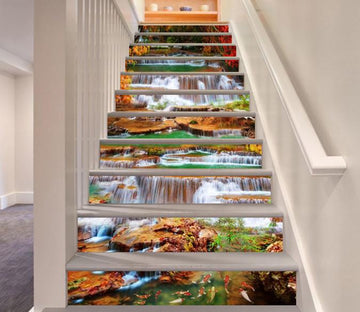 3D Beautiful River 786 Stair Risers Wallpaper AJ Wallpaper 