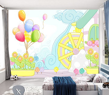 3D Bright Lovely Patterns Wallpaper AJ Wallpaper 