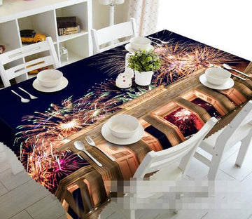 3D Fireworks 849 Tablecloths Wallpaper AJ Wallpaper 