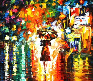 Colored Oil Painting Wallpaper AJ Wallpaper 