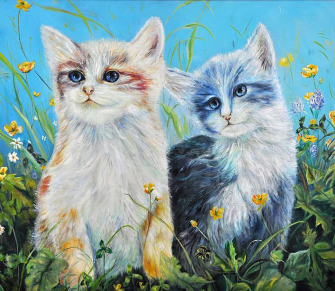 Lovely Cats Wallpaper AJ Wallpaper 
