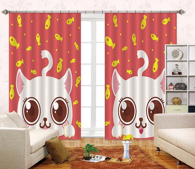 3D Lovely Animal 2343 Curtains Drapes Wallpaper AJ Wallpaper 