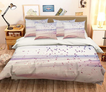3D Migratory Birds 218 Bed Pillowcases Quilt Wallpaper AJ Wallpaper 