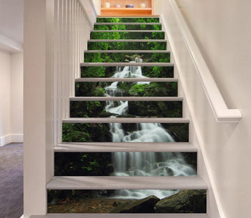 3D Forest Dancing River 94 Stair Risers Wallpaper AJ Wallpaper 