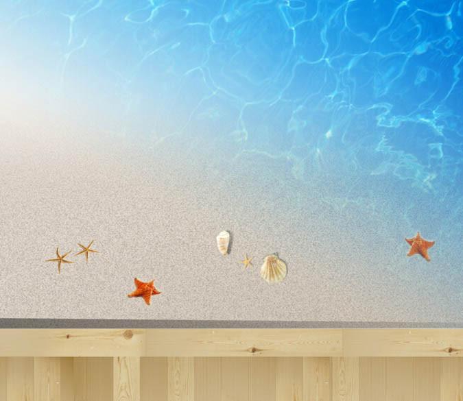 3D Dreamland Beach Floor Mural Wallpaper AJ Wallpaper 2 