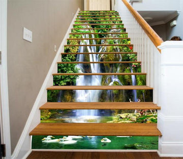 3D Streams Scenery 679 Stair Risers Wallpaper AJ Wallpaper 