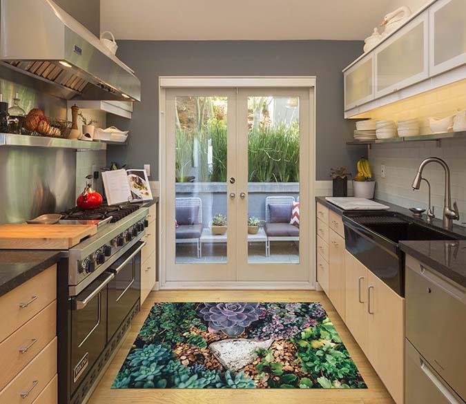 3D Beautiful Plants 581 Kitchen Mat Floor Mural Wallpaper AJ Wallpaper 