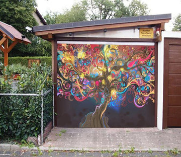 3D Magic Tree 358 Garage Door Mural Wallpaper AJ Wallpaper 