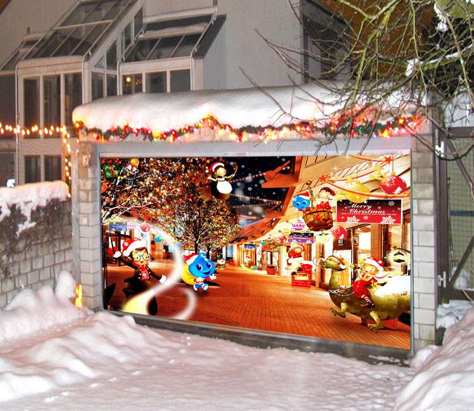 3D Merry Christmas 443 Garage Door Mural Wallpaper AJ Wallpaper 