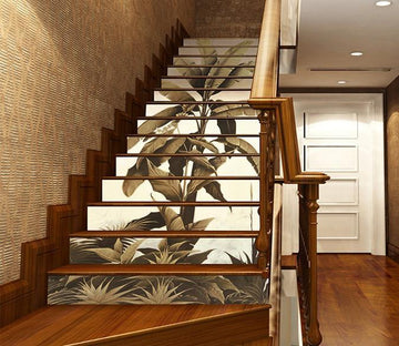 3D Elegant Banana Tree 1571 Stair Risers Wallpaper AJ Wallpaper 