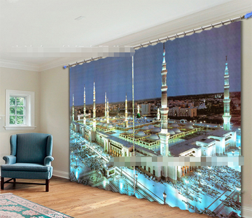 3D Shining Palace 2134 Curtains Drapes Wallpaper AJ Wallpaper 