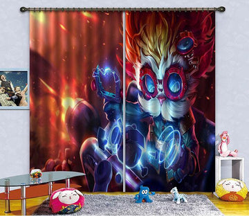 3D Lovely Monster 2370 Curtains Drapes Wallpaper AJ Wallpaper 