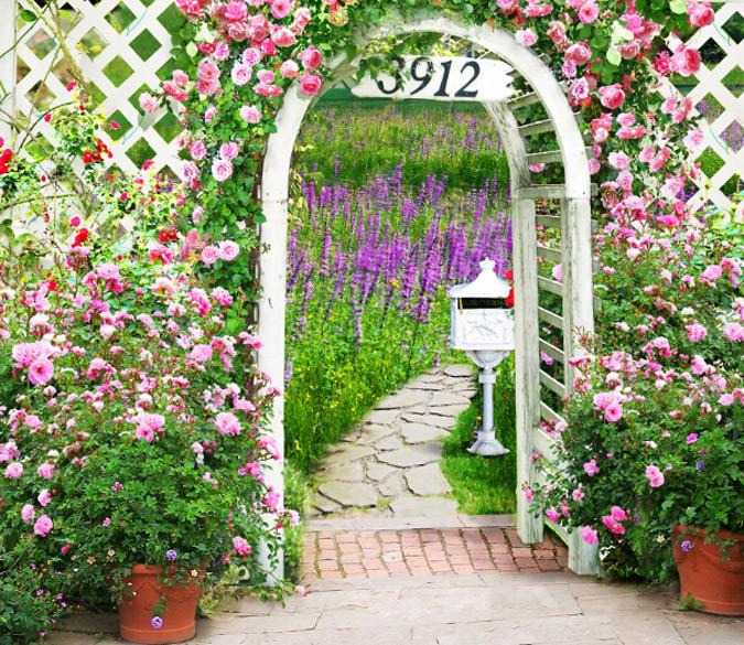 Garden Entrance Wallpaper AJ Wallpaper 