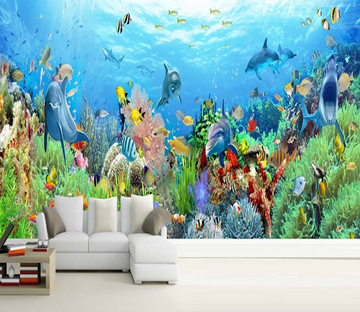 Colorful Ocean Bottom Wallpaper AJ Wallpaper 2 