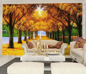 Yellow Trees 4 Wallpaper AJ Wallpaper 