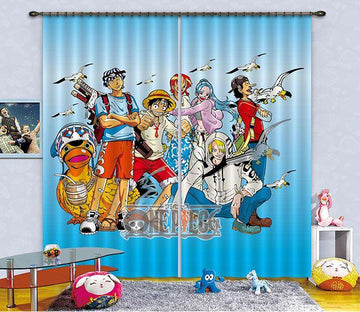 3D Cartoon Poster 2337 Curtains Drapes Wallpaper AJ Wallpaper 