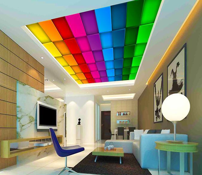 Fashion Color Squares Wallpaper AJ Wallpaper 