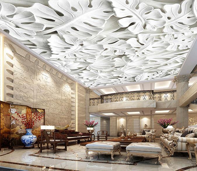 Sculpture Leaf 055 Wallpaper AJ Wallpaper 