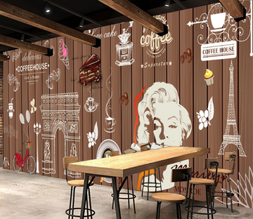 3D Bicycle Coffee 190 Wallpaper AJ Wallpaper 