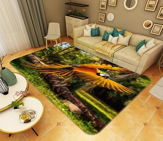 3D Parrot 262 Non Slip Rug Mat Mat AJ Creativity Home 