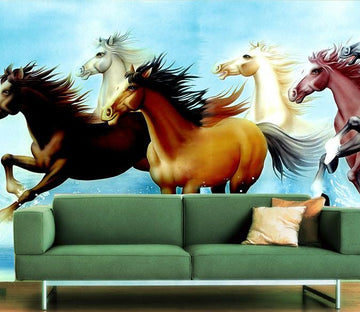 Eight Horses Galloping Wallpaper AJ Wallpaper 