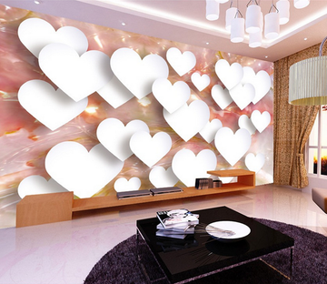 Heart Shape Wallpaper AJ Wallpaper 