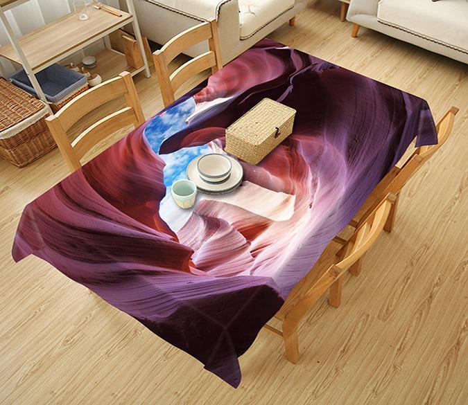 3D Cave Blue Sky 485 Tablecloths Wallpaper AJ Wallpaper 