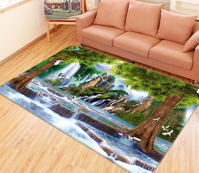 3D Beautiful Scenery 202 Non Slip Rug Mat Mat AJ Creativity Home 