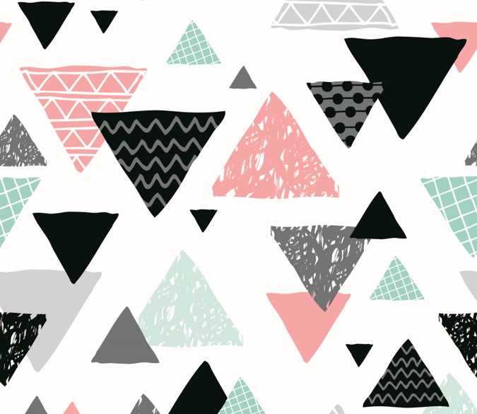 Various Triangles Wallpaper AJ Wallpaper 