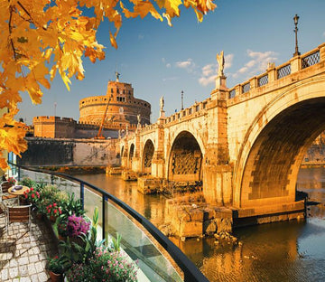 Ancient Stone Bridge Wallpaper AJ Wallpapers 