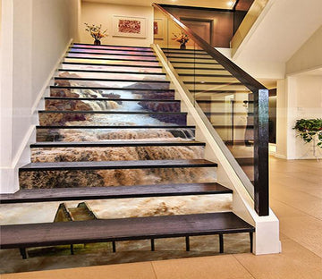 3D Pentium Muddy River 965 Stair Risers Wallpaper AJ Wallpaper 