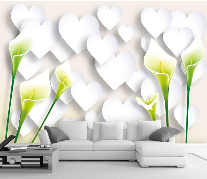 Heart Shapes Wallpaper AJ Wallpaper 