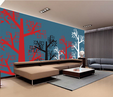3D Pattern Tree 007 Wallpaper AJ Wallpaper 