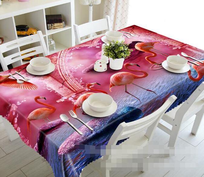 3D Sea Birds 1347 Tablecloths Wallpaper AJ Wallpaper 