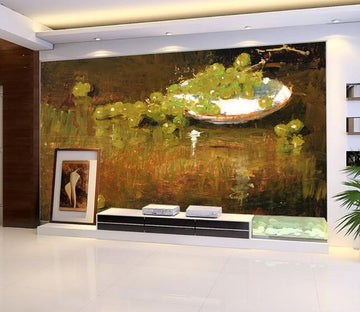 Fresh Grapes Painting Wallpaper AJ Wallpaper 2 