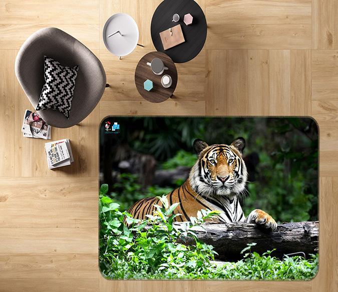 3D Handsome Tiger 265 Non Slip Rug Mat Mat AJ Creativity Home 
