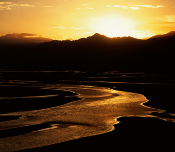 River System Sunset Wallpaper AJ Wallpaper 