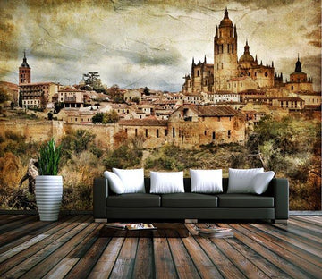 3D Small County 737 Wallpaper AJ Wallpaper 