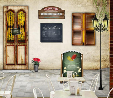 Restaurant Doorways Wallpaper AJ Wallpaper 