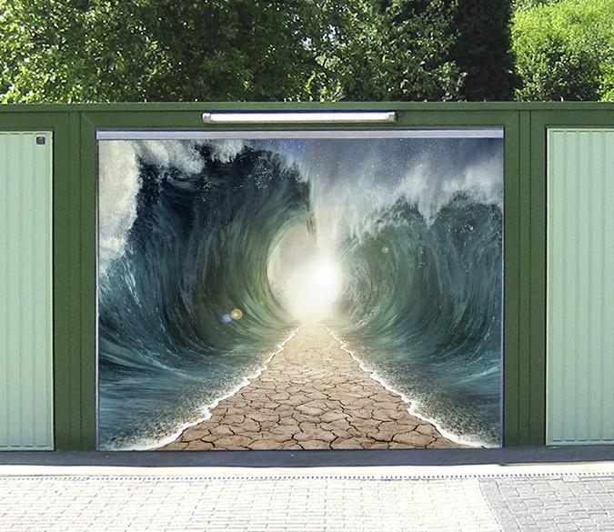 3D Huge Waves 183 Garage Door Mural Wallpaper AJ Wallpaper 