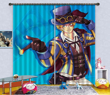 3D Handsome Cowboy Boy 2338 Curtains Drapes Wallpaper AJ Wallpaper 
