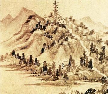 Mountains Painting Wallpaper AJ Wallpaper 