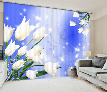 3D Pure Flowers 935 Curtains Drapes Wallpaper AJ Wallpaper 