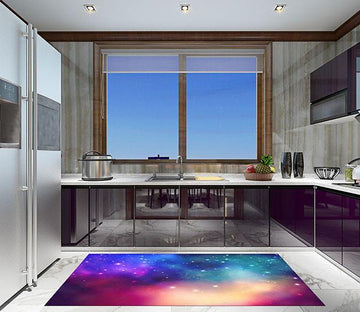 3D Colorful Stars Sky 639 Kitchen Mat Floor Mural Wallpaper AJ Wallpaper 